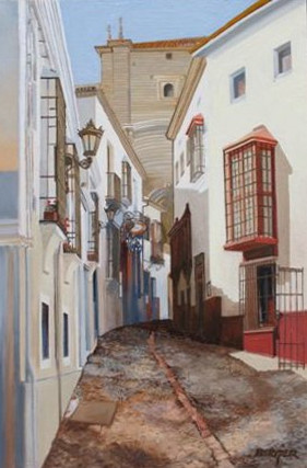 Street Scene in Granada, Spain